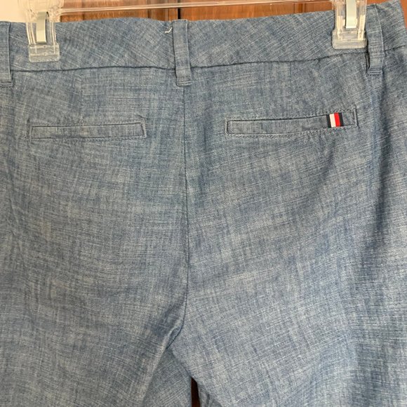 Tommy Hilfiger lightweight denim look trousers, size 2 - Picture 5 of 6